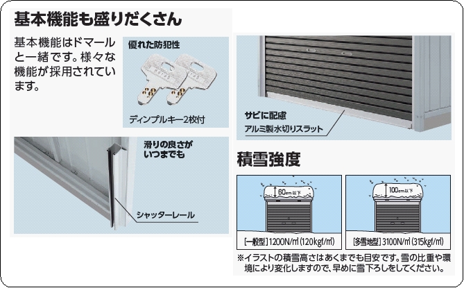 イナバ物置　シャタータイプ連続型物置 FF-2622HDL(一般型) 土間 追加棟(2棟目以降)